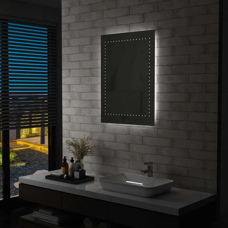 Furniture Limited - Specchio da Parete a led per Bagno 60x80 cm