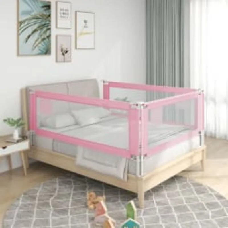 Maison du'Monde - Sponda Letto di Sicurezza per Bambini Rosa - Roze