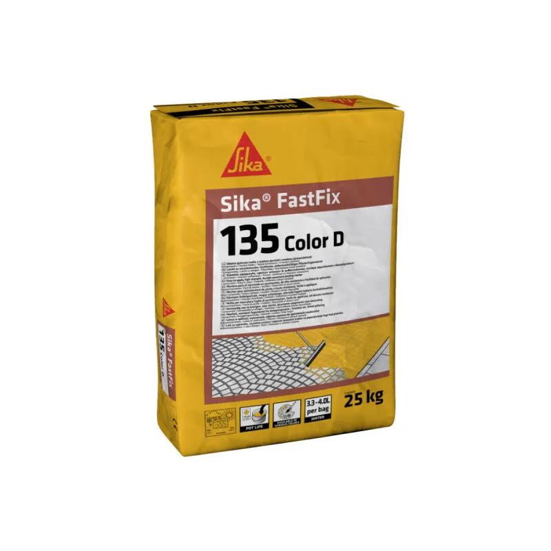 Sika - Malta per giunti in pietra FastFix-135 Color d - Grigio - 25 kg - Gris