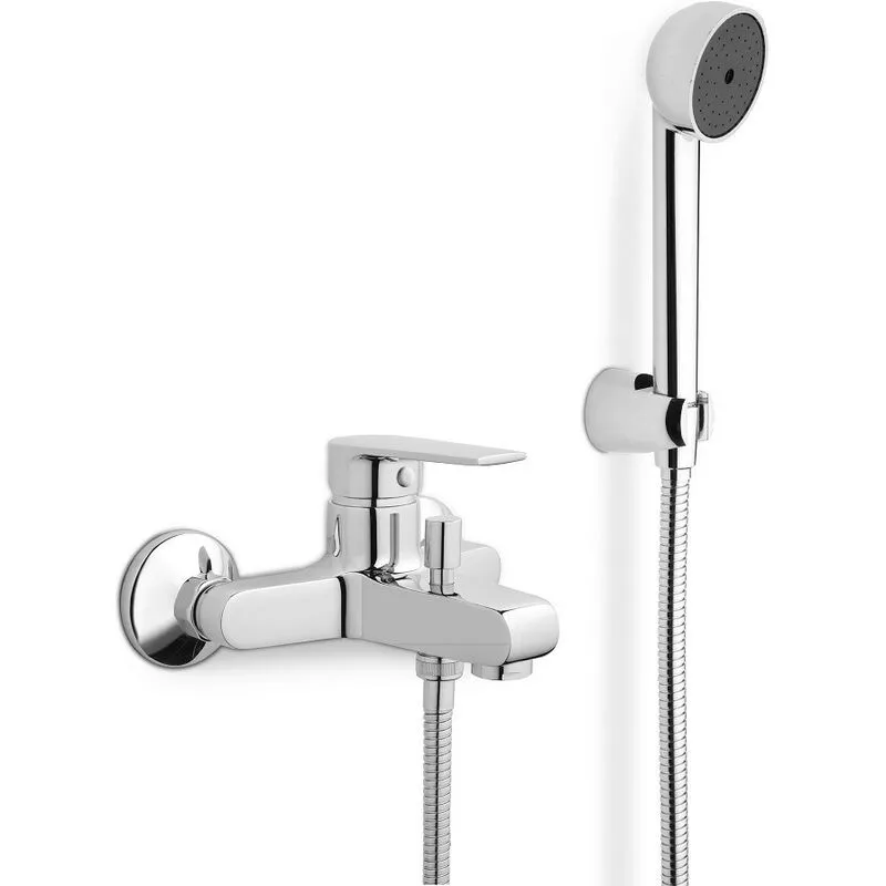 Rubinetto vasca miscelatore monocomando doccetta mamoli spartaco r24304-Salone