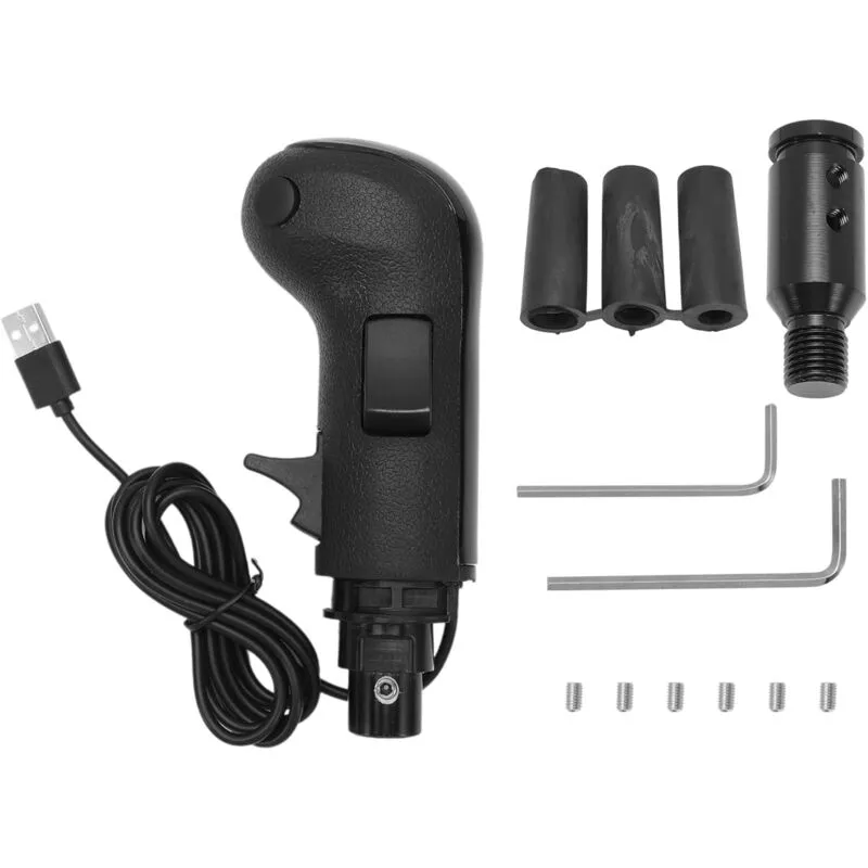 Pomello del cambio per simulatore di velocità USB per PC, adatto per Logitech G923 G29 G27 G25 TH8A Simracing Racing Shifter