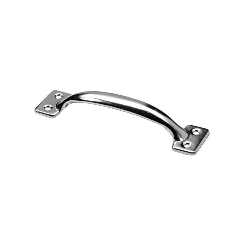 Maniglia Hettich in acciaio nichelato, interasse 133 mm Hettich