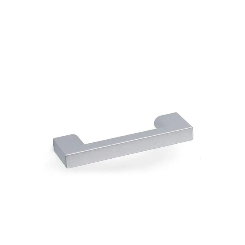 Sicashop - Maniglia Profile da camera effetto alluminio 86 x 10 mm in Pvc