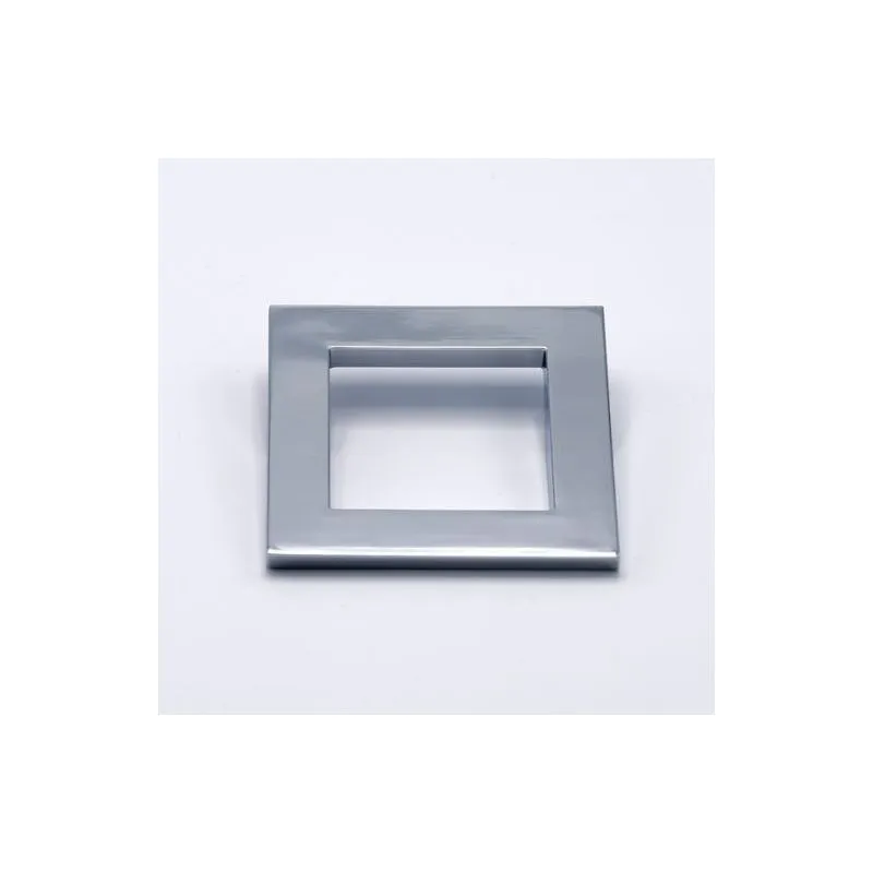 Sicashop - Maniglia Quadrata Concept Cromato 80 x 80 mm