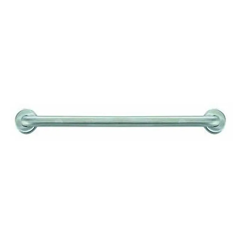 Maniglione disabili barra sicurezza bagno inox lucido 100 cm Nofer 15054.100.B