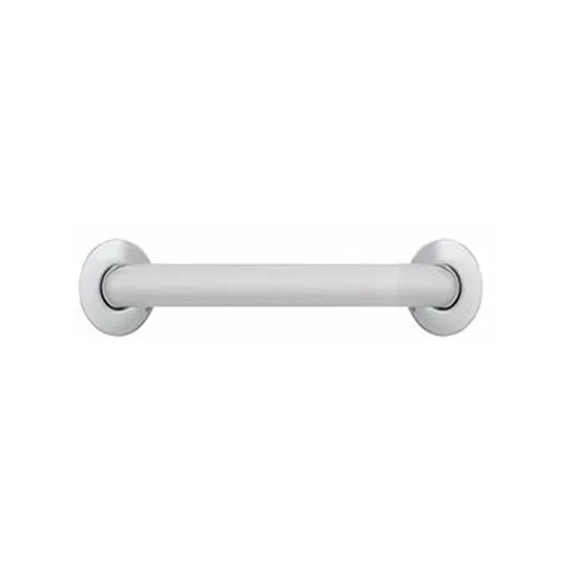 Maniglione disabili barra sicurezza bagno acciaio bianco 30 cm Nofer 15054.30.F