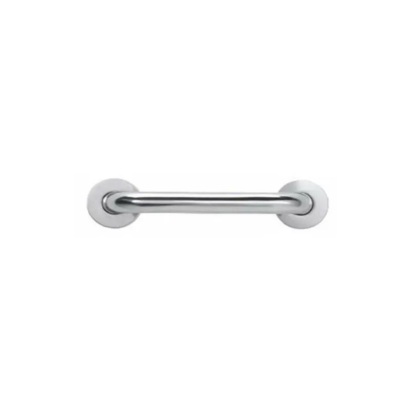 Maniglione disabili barra sicurezza bagno inox lucido 30 cm Nofer 15054.30.B