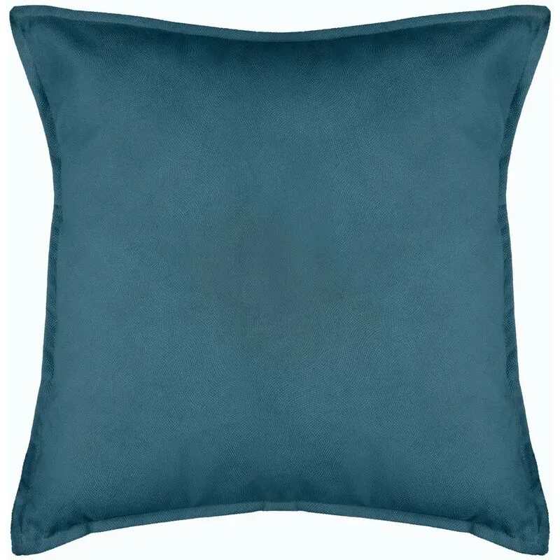 Atmosphera Créateur D'intérieur - Cuscino lilou in cotone blu 55x55cm