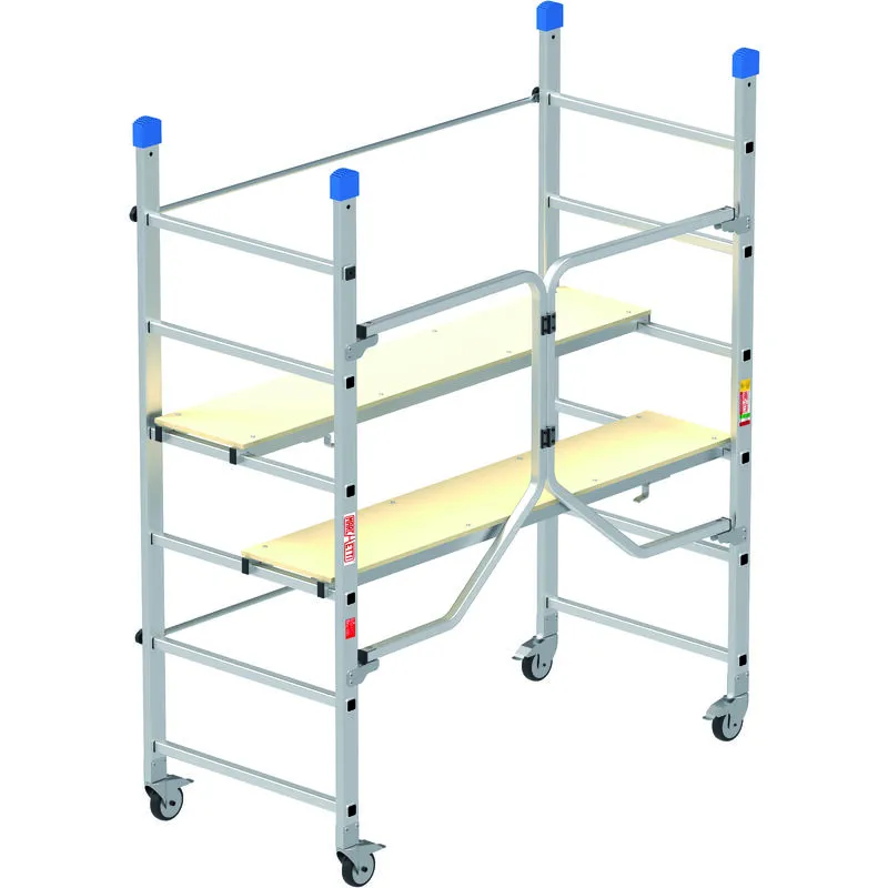 Ponteggio in alluminio richiudibile dinamico mt. 1,55 (largh.) x 1,88 (h) - Marchetti