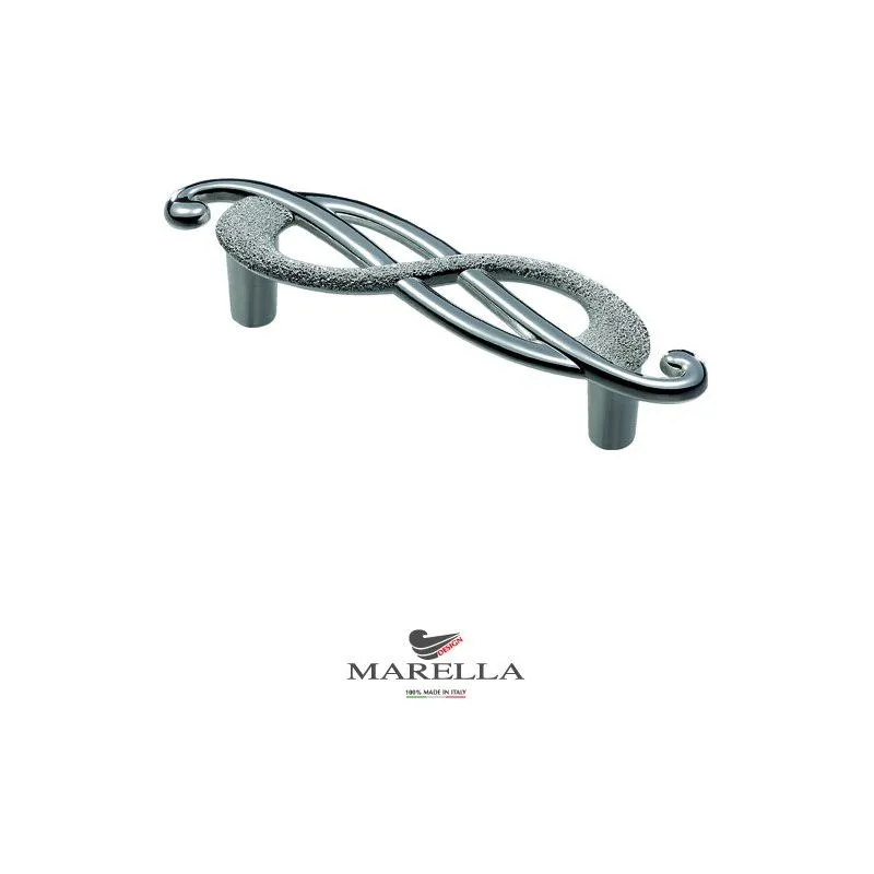 Marella Design EA036Z064D0.69 Maniglia, Moonlight Silver, Interasse 064 mm