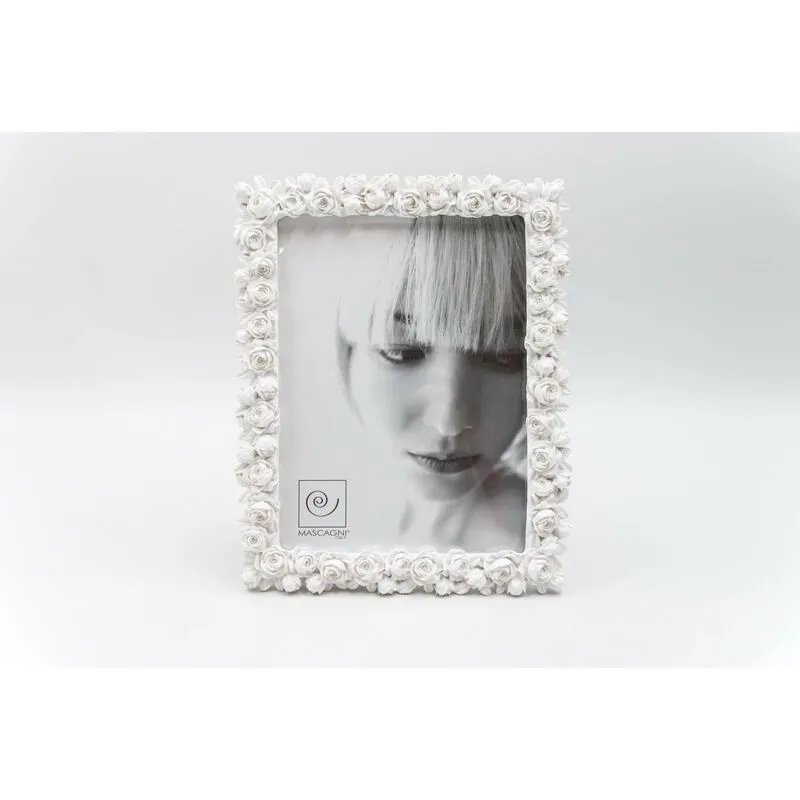 A464-D White Single picture frame - picture frames (Resin, White, Single picture frame, Table, Wall, 15 x 20 cm, Rectangular) - Mascagni
