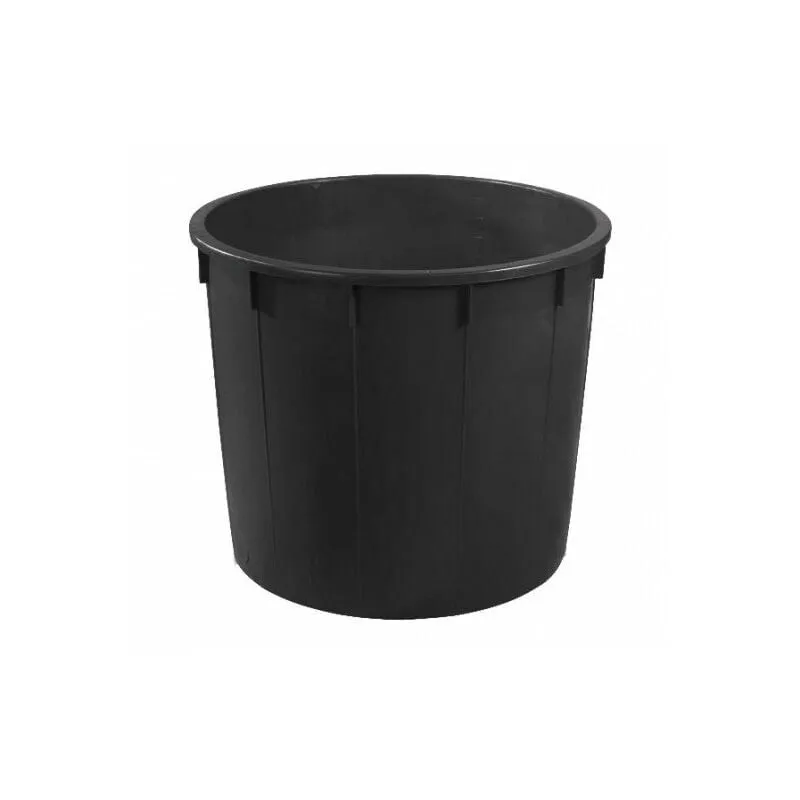 Mastellone secchio nero in plastica 80 e 230 litri - 230 Lt.