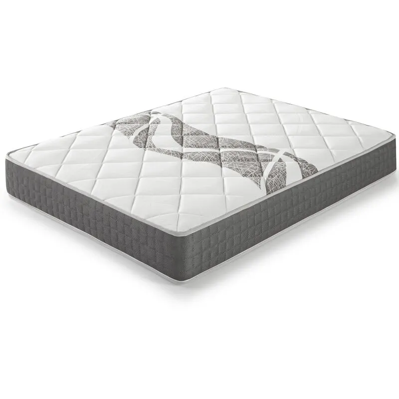 Marckonfort - Materasso Singolo Sleep Plus in Memory Foam 80x190 cm, Altezza 16 cm, Reversible, Fermezza Media - bianco