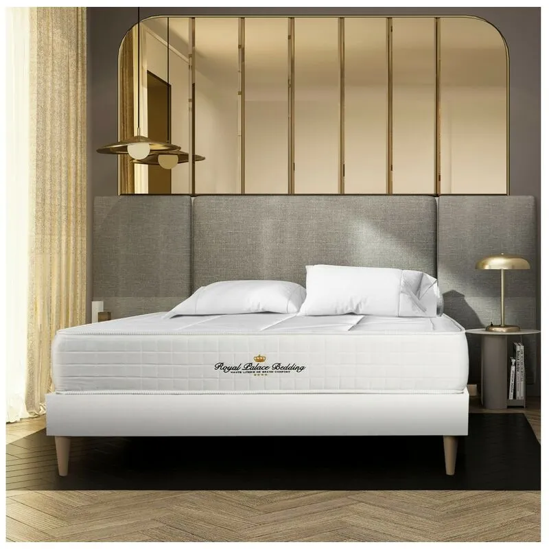 Royal Palace Bedding - Materasso matrimoniale Windsor 180 x 200 cm - Spessore : 26 cm - Memory foam e molle insacchettate - Bilanciato