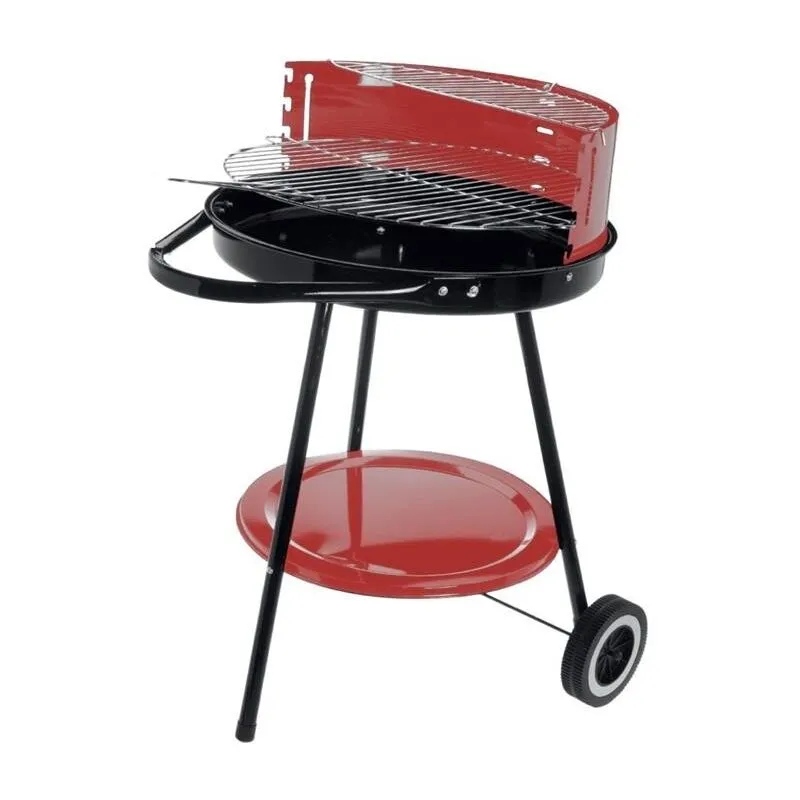 Barbecue tondo CM.55X72 h con ripiano - Maury's