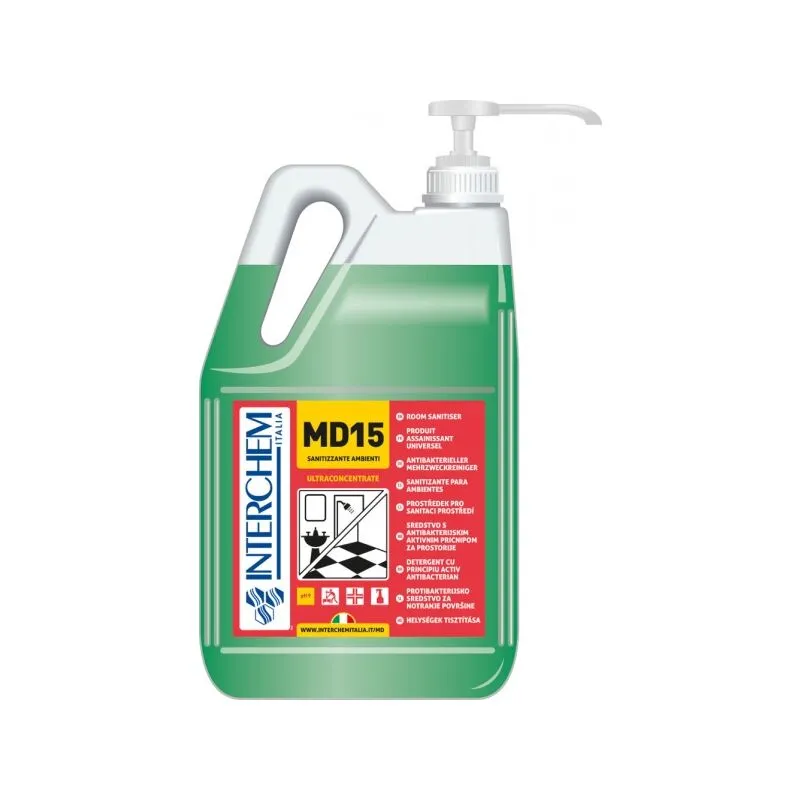 MD15 Sanitizzante ambienti. Superconcentrato tanica lt. 5