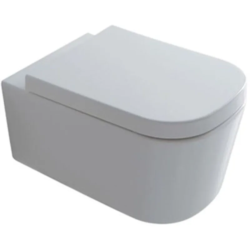 Meg11 wc 35x55 sospeso bianco codice prod: 5411 - Bianco - Galassia