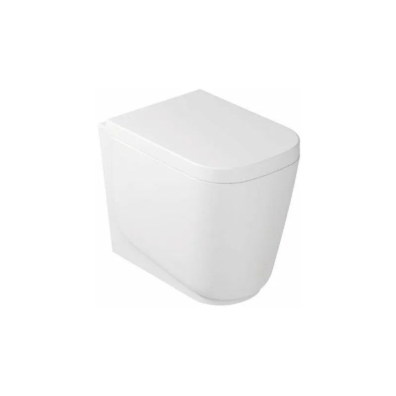 MEG11 vaso wc a terra 35X55 in ceramica bianco con scarico universale s/p 5409 - Galassia