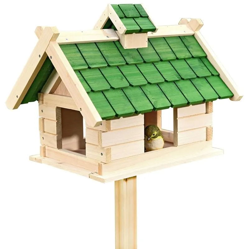 Birdhouse in legno mangiatoia per uccelli mangiatoia per uccelli villa birdhouse bird house bird house stazione di alimentazione per uccelli - Melko