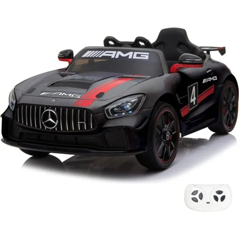  - Mercedes amg GT4 Elettrica per Bambini 12V - 1 a 6 anni - con