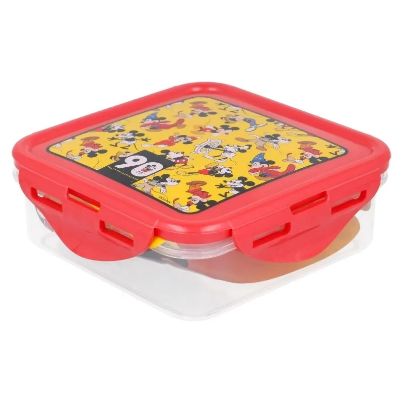 Mickey Mouse - Lunchbox / luftdichte Lunchbox 500ml