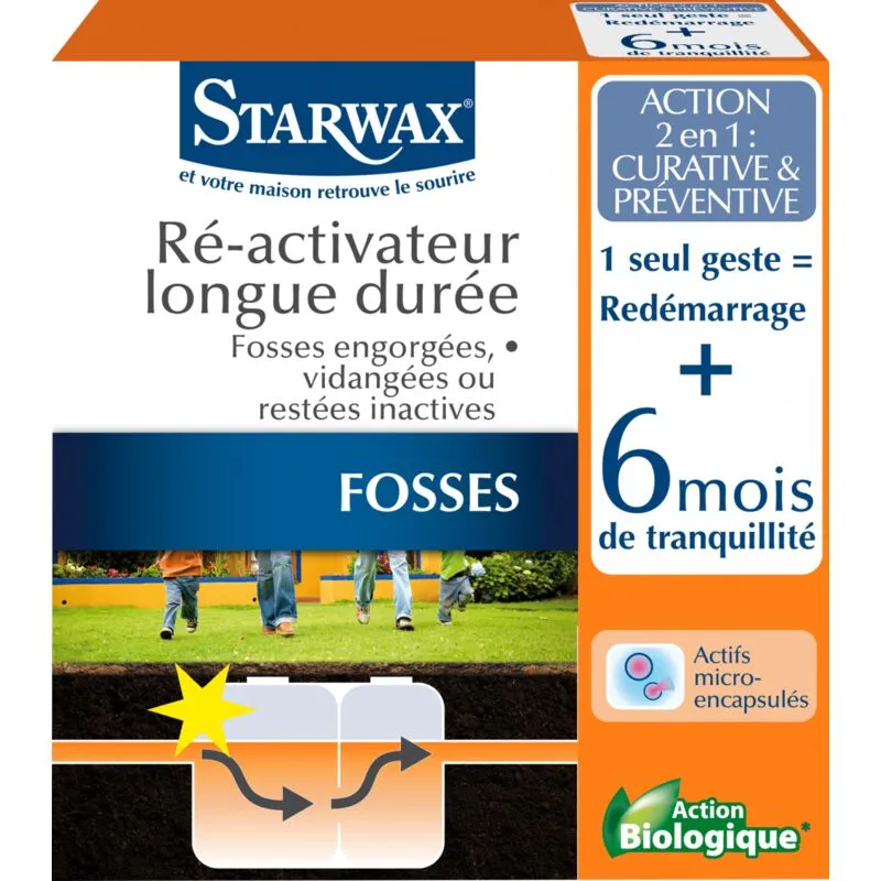 Trattamento riattivatore biologico micro capsule 500 g STARWAX 0,5 kg Starwax