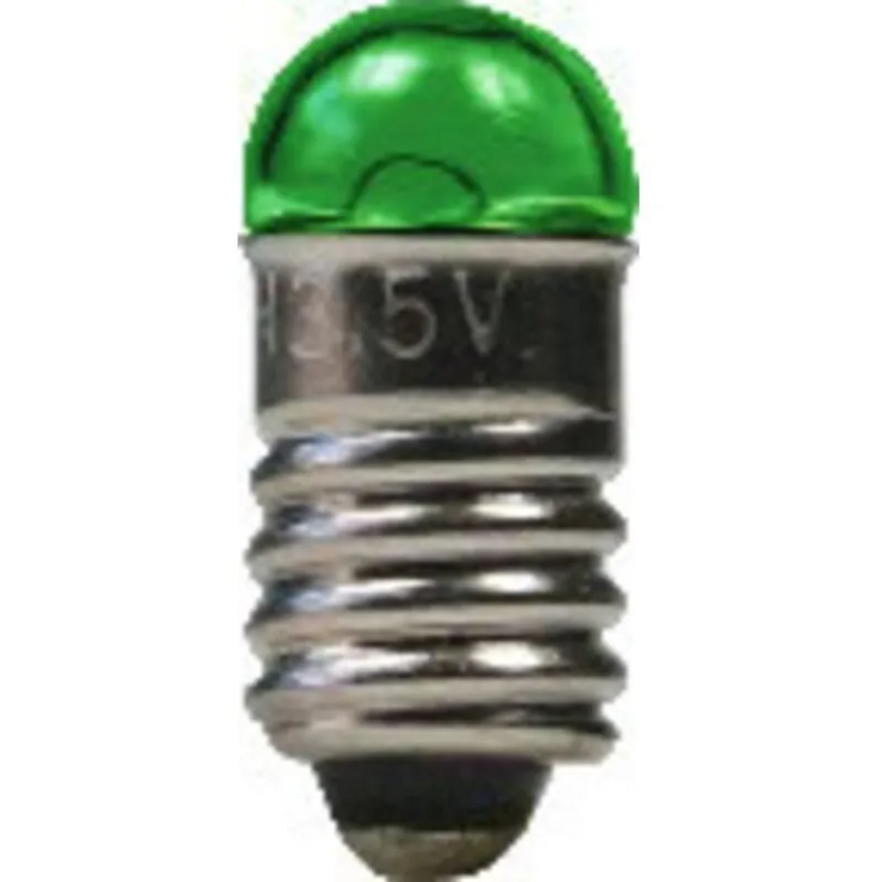 Beli-beco - 9070E Microlampadina 19 v 1.14 w Attacco E5.5 Verde 1 pz.