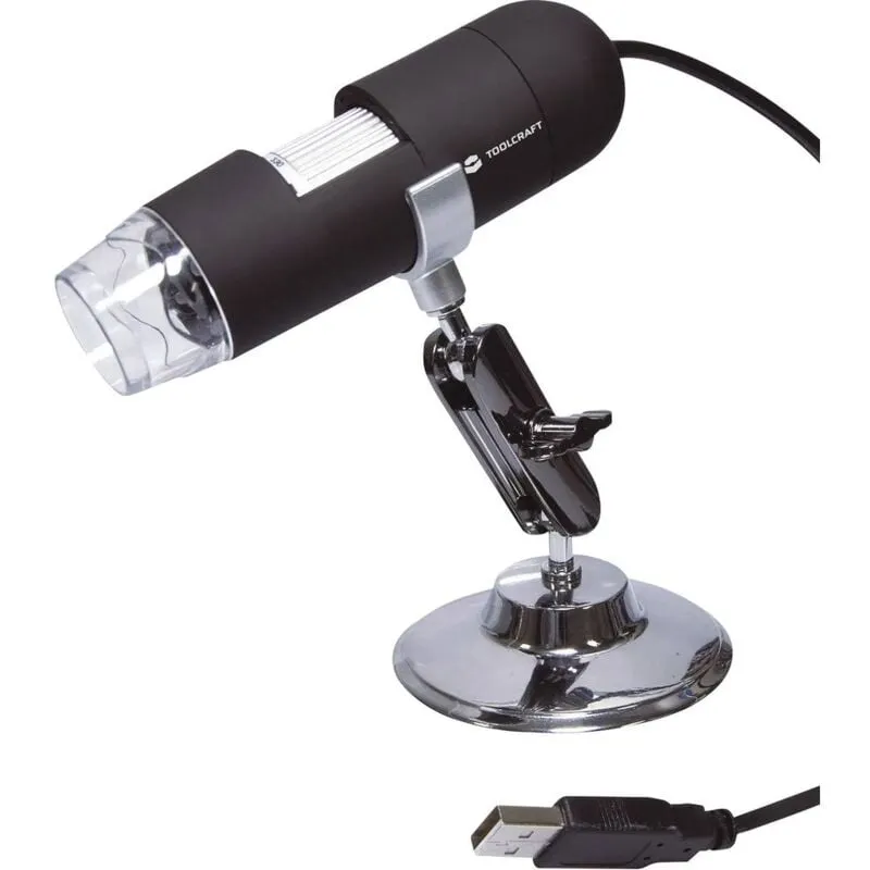 Toolcraft - Microscopio usb 2 Megapixel Zoom digitale (max.): 200 x