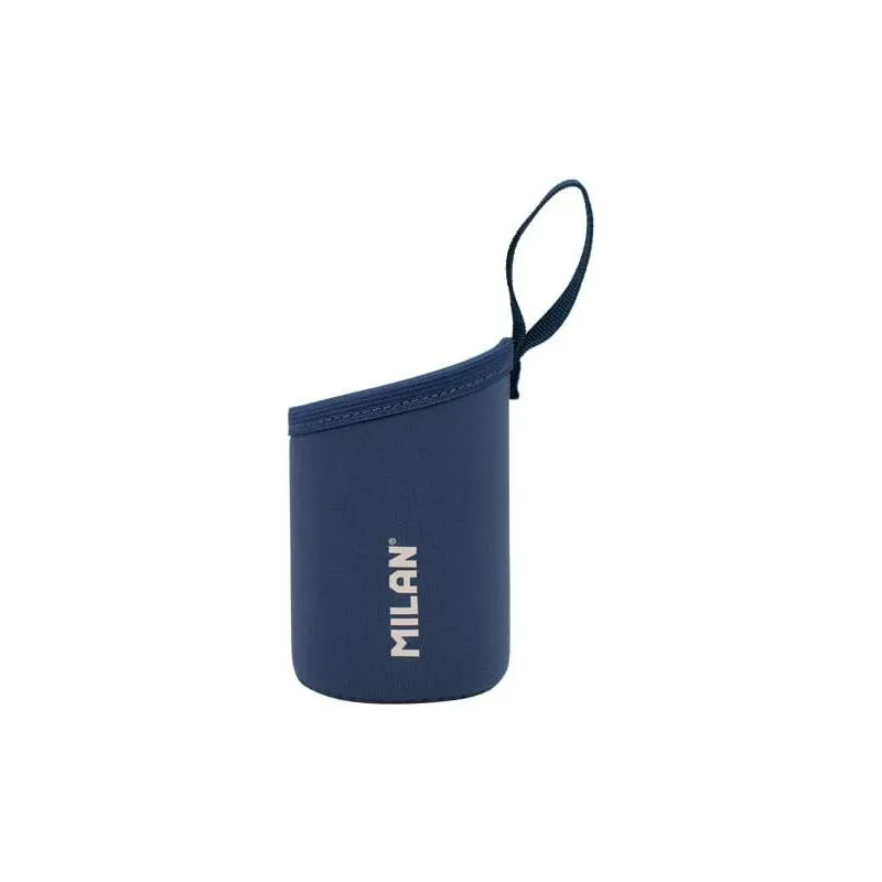 Milan - coperchio di protezione per bottiglia isotermica 354ml serie 1918 neoprene blu navy