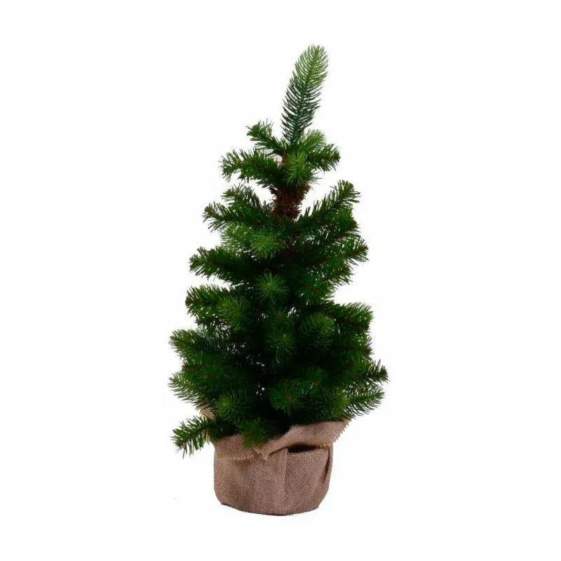 Giordanoshop - Mini Albero di Natale Artificiale 60 cm 68 Rami Adamello Verde