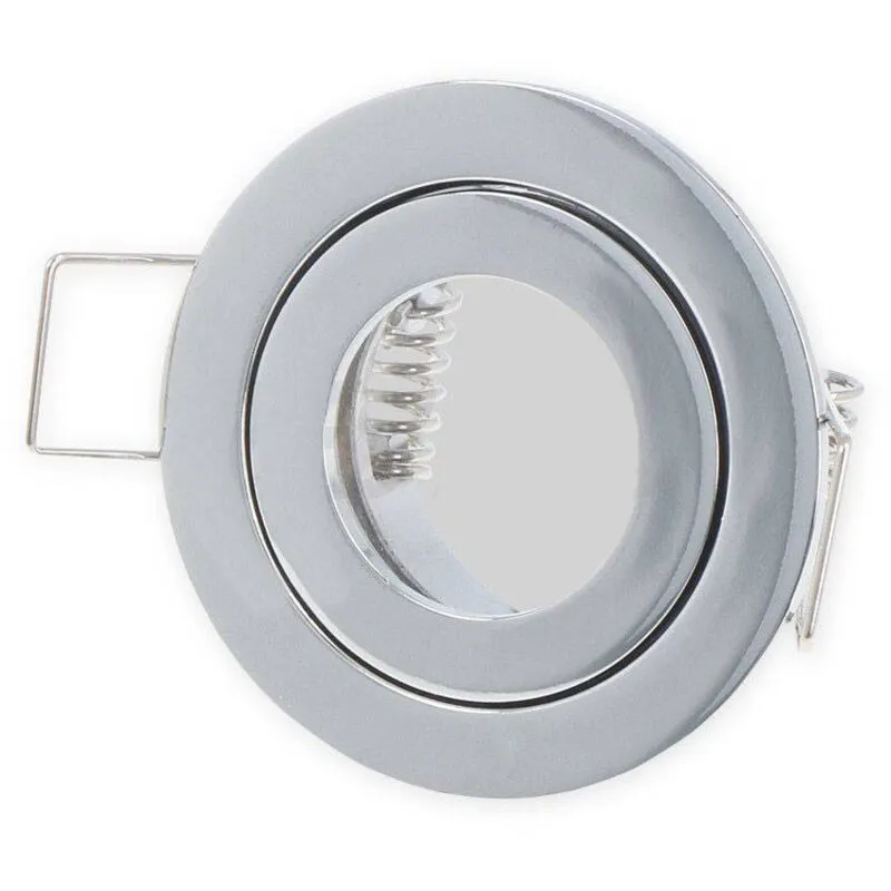 Led Line - Mini faretto da incasso Cromo Bagno MR11 IP20/44 GU5.3 Rotondo ledline - 249273