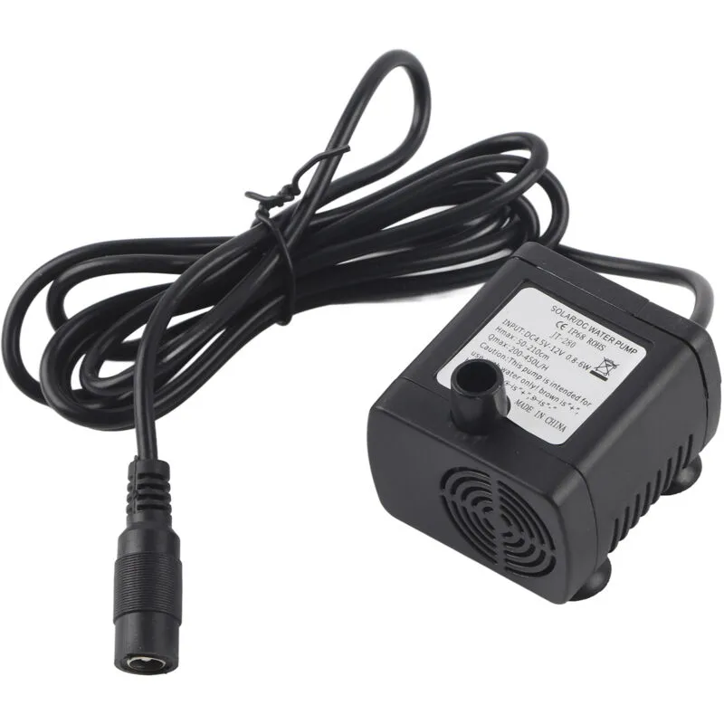 Mini pompa sommergibile anfibia solare DC12V per laghetto con fontana - Eosnow