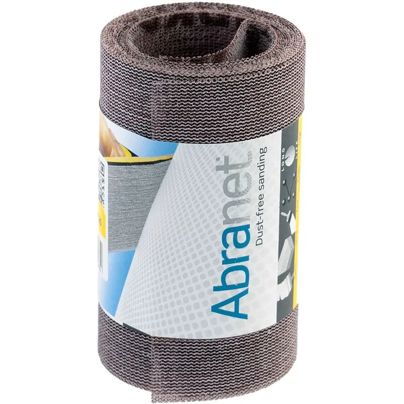 Abranet rotolo abrasivo netto 115 mm x 2,5 m Velcro/grana P80 / 1 rotolo/per levigare legno, stucco, vernice, plastica / AE555F0180 - Mirka