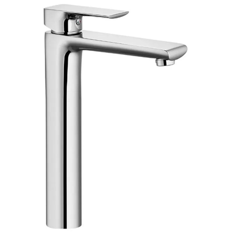 Miscelatore lavabo alto serie hope, finitura cromata