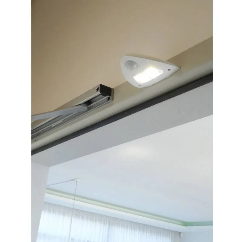 Müller-Licht Navalux 27700033 Luce notturna led con sensore di movimento Triangolare led (monocolore) Bianco neutro Bia