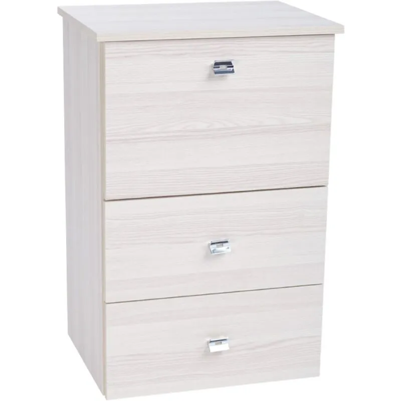 Liberoshopping - Mobile asse stiro a scomparsa in legno Rovere 55x85h cm con 1 anta e 2 cassetti