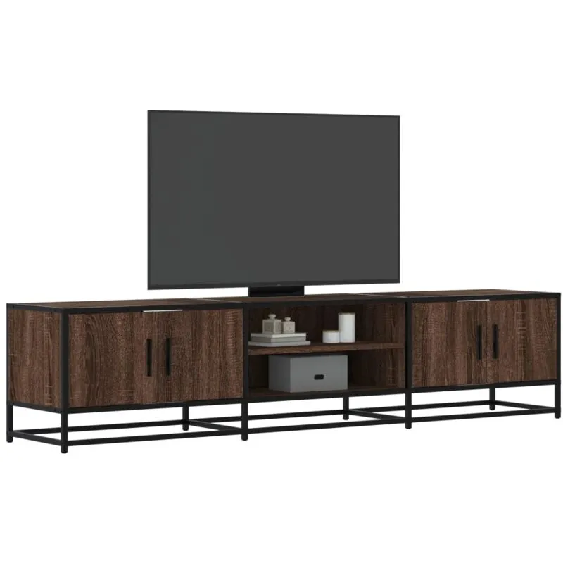 Vidaxl - Mobile tv Rovere Marrone 180x35x41 cm in Truciolato 533090