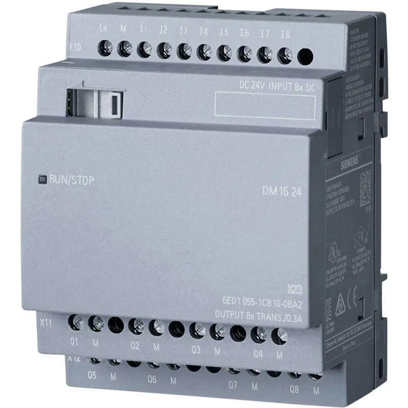 Logo DM16 24 0BA2 Modulo espansione plc 24 v/dc - 