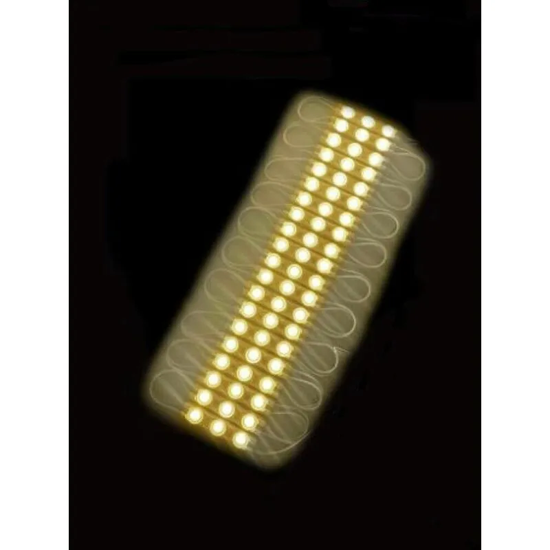 Modulo Led 12v 20 Strisce Per Insegne Tabelle Striscia Luce Calda 3000k