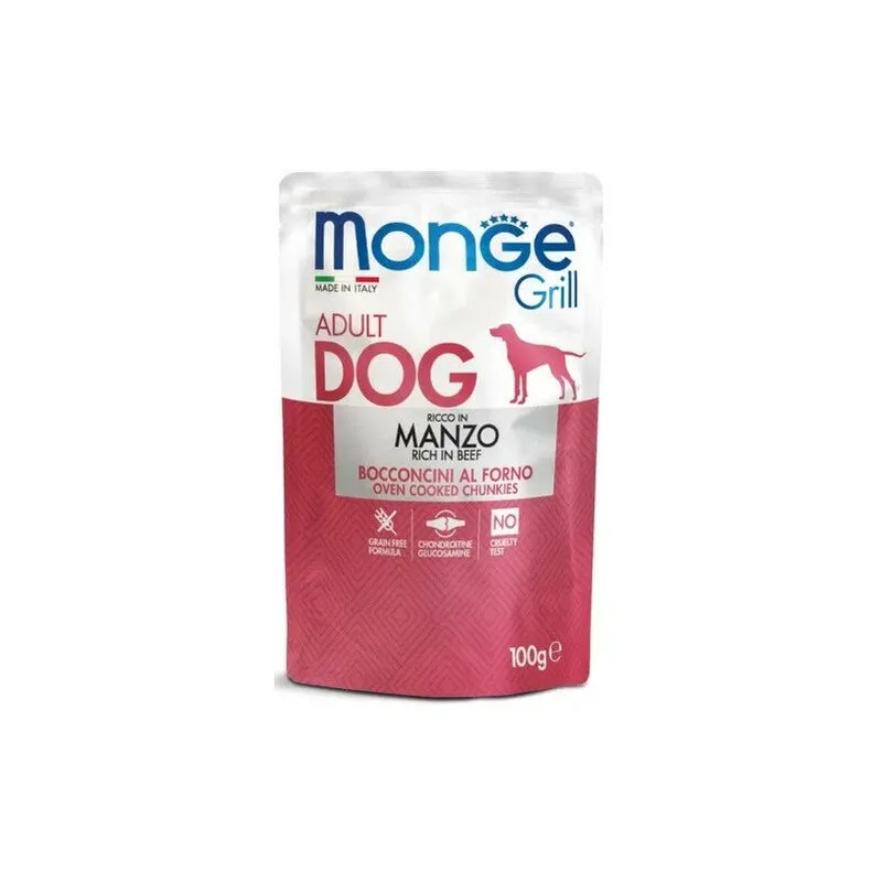 Grill per Cane da 100gr Manzo - Monge