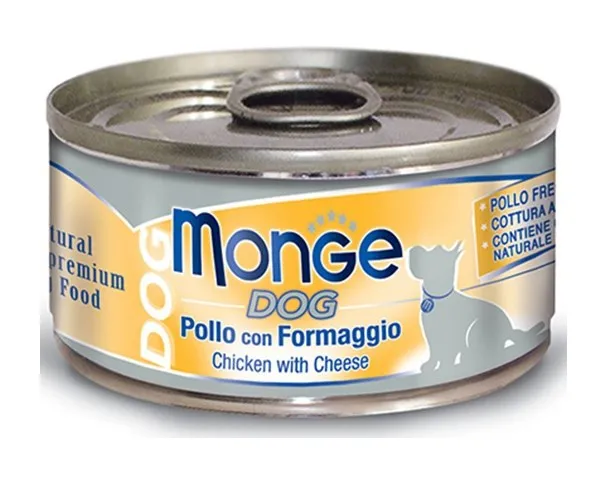 Natural Superpremium per Cane da 95 gr Pollo e Formaggio - Monge