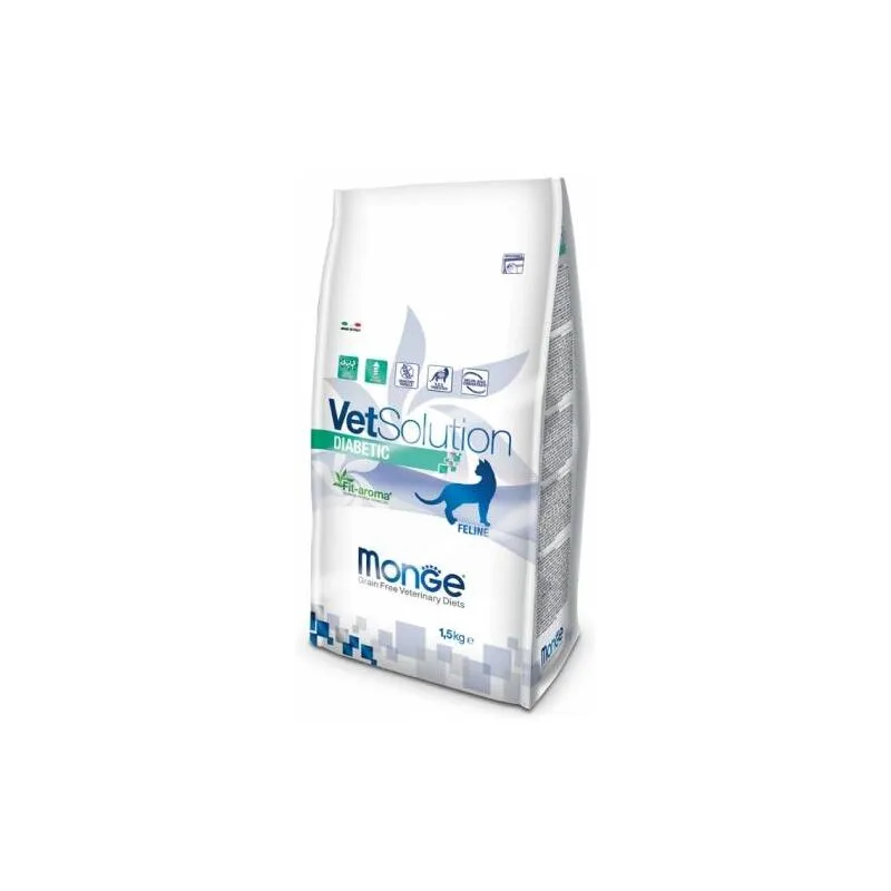 Feline vetsolution diabetic 1,5KG - Monge