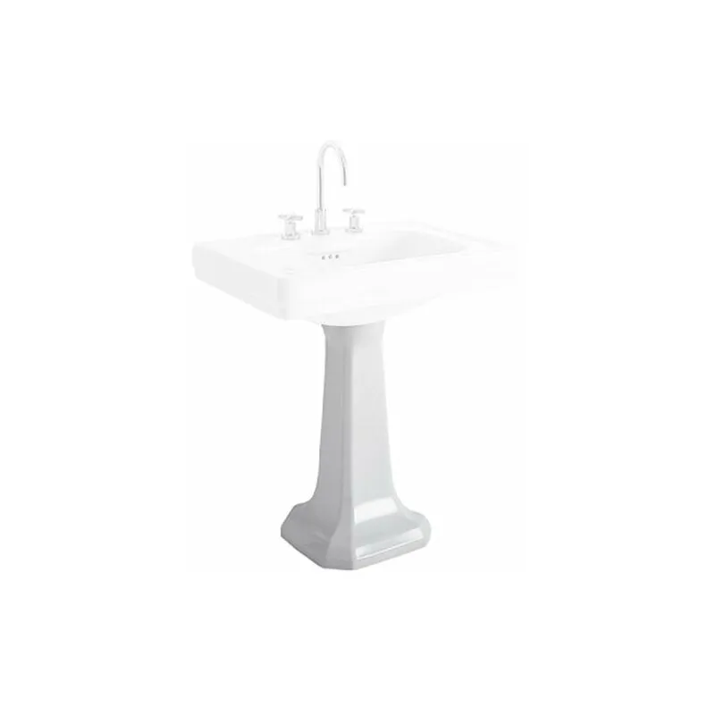 Pozzi ginori - montebianco colonna in ceramica colore bianco 07150000