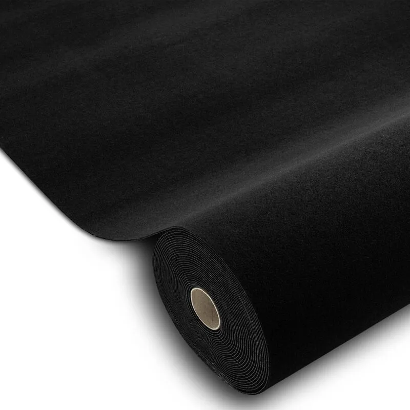 Rugsx - Moquette per macchina triumph 990 nero dimensioni finite black 200x200 cm