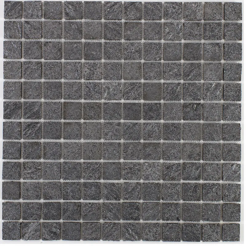 Mosaico in pietra naturale 30 x 30 cm - piastrella 2,5 x 2,5 cm roccia marina