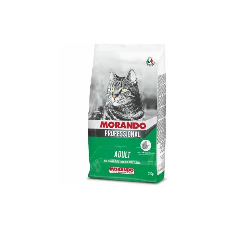 Cibo gatto morando 2 kg mix verdure