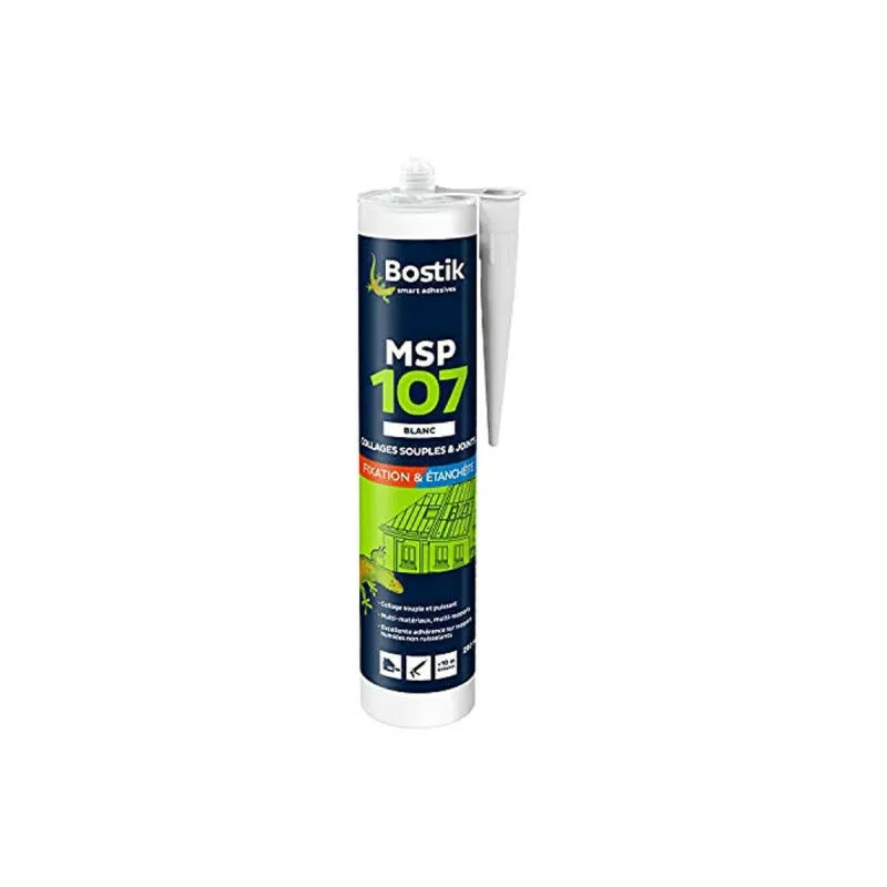 Msp sigillante  107 bonding polimero bianco e sigillatura, supporti umidi - Blanc
