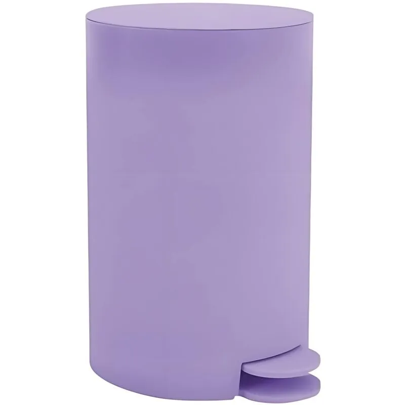  OSAKI - Pattumiera a pedale da bagno, 3L, colore: lavanda opaca