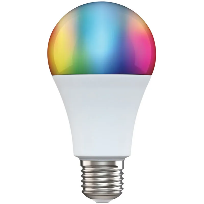  - io lampadina intelligente a70 e27/10w/1050lm rgb+whited70h130