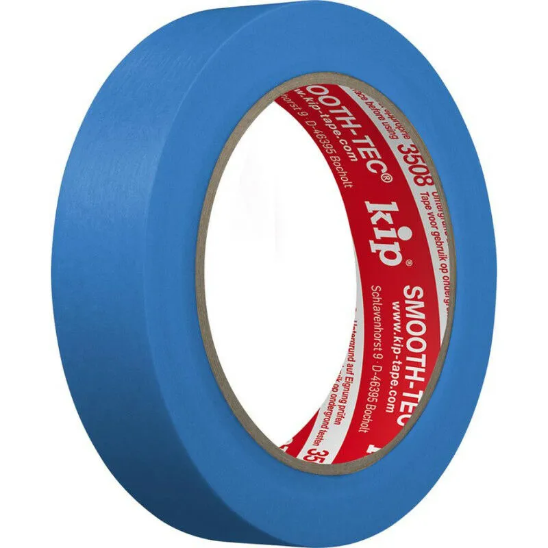 Nastro 3508 liscio -tec liscio crêpe blu 24 mm x 50 m